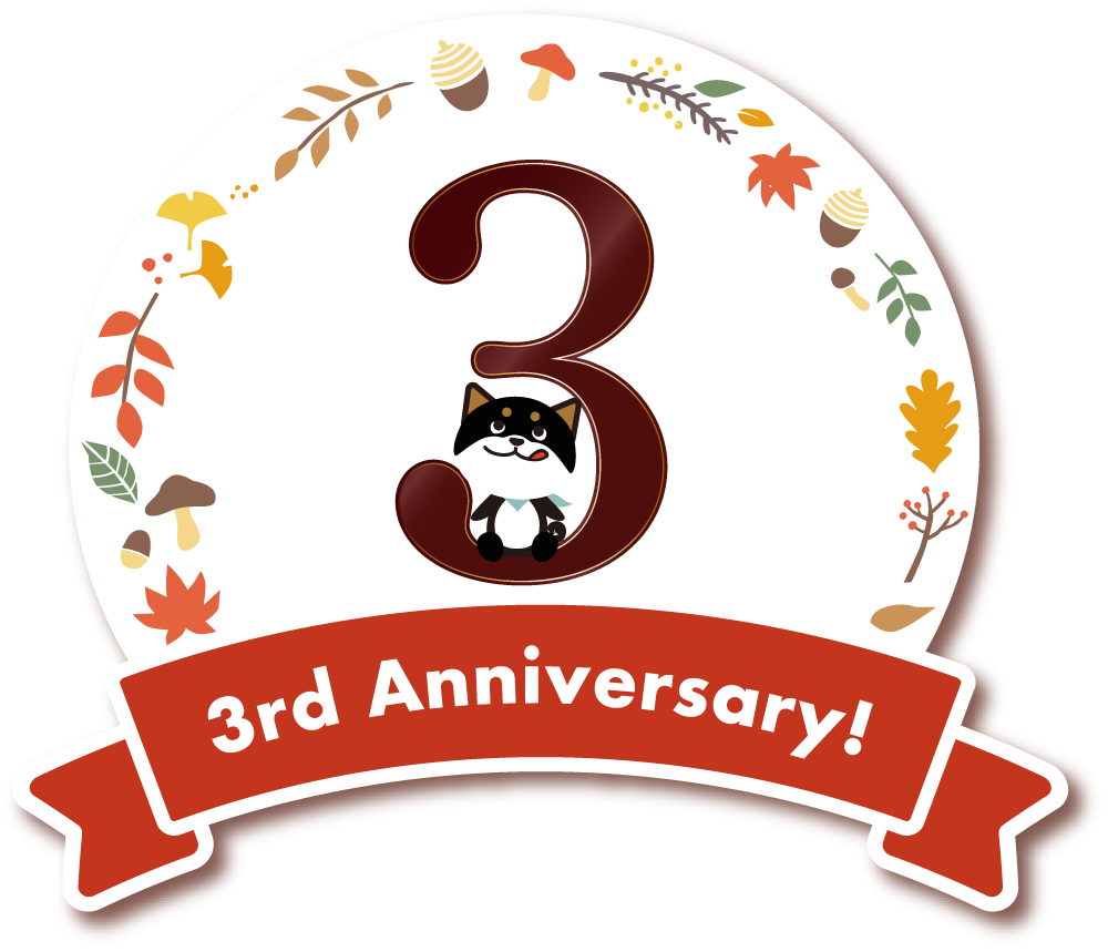 3rd Anniversary!